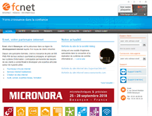 Tablet Screenshot of fcnet.fr