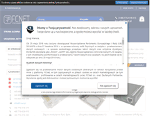 Tablet Screenshot of fcnet.pl